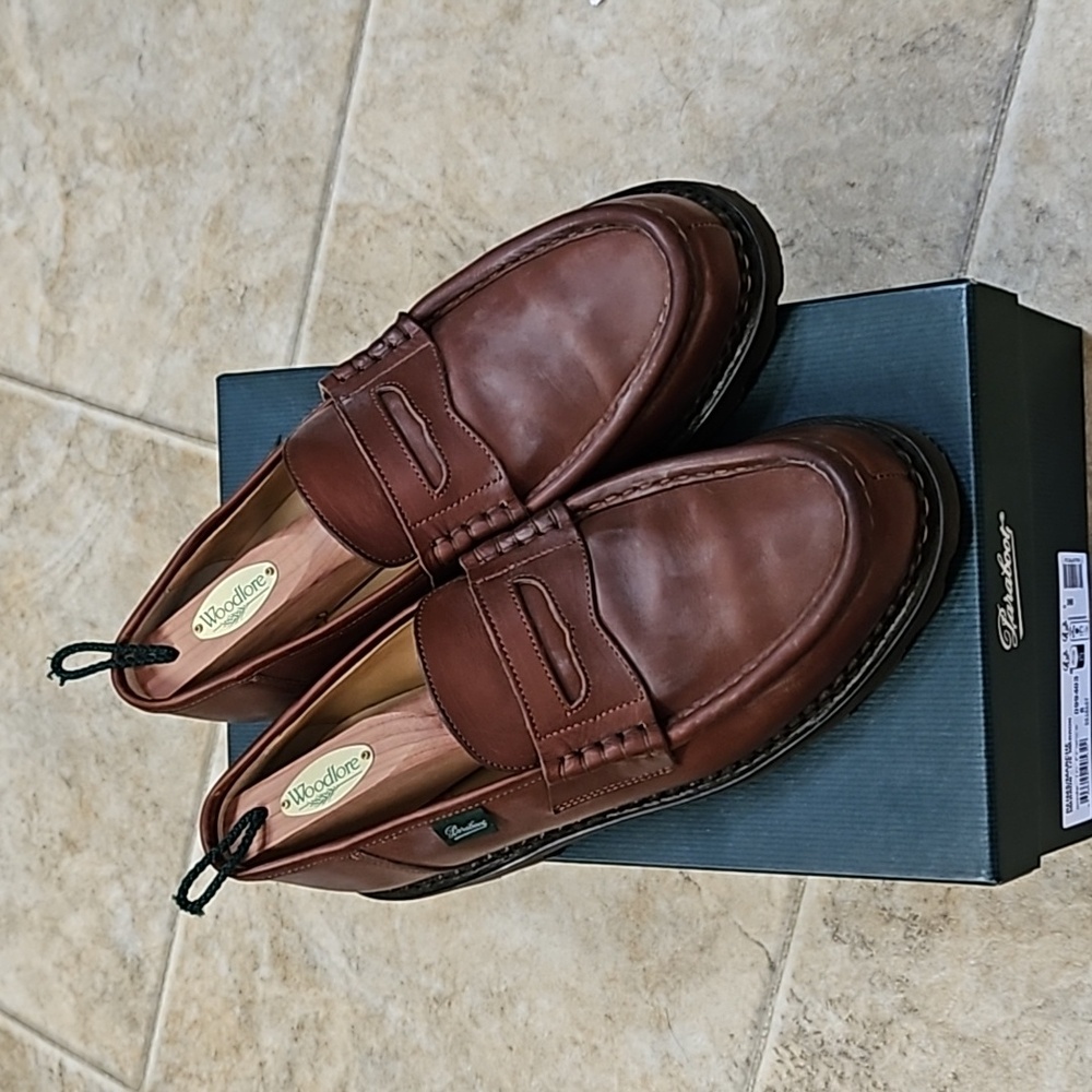 Paraboot Reims - Lisse Marron - EU 42/UK 8/US 9